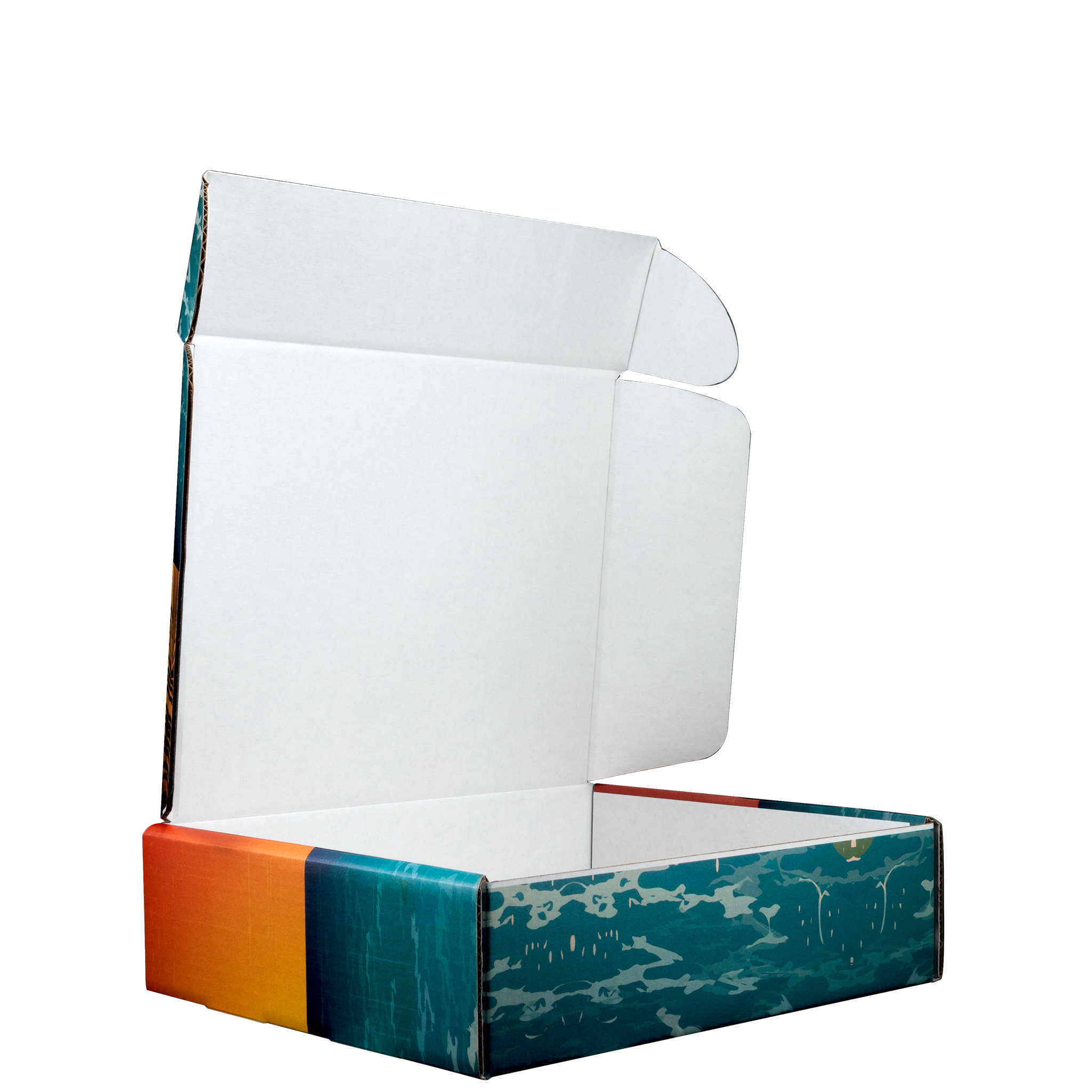 Mailing Box, B-Flute11" x 9" x 3" - White - D - 297 sq in 4