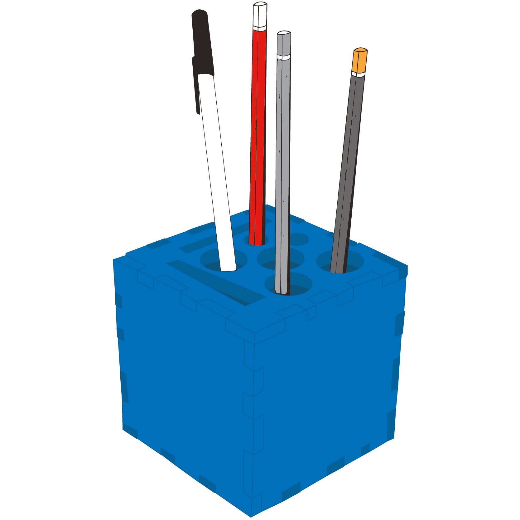 3" Puzzle Cube Organizer 19