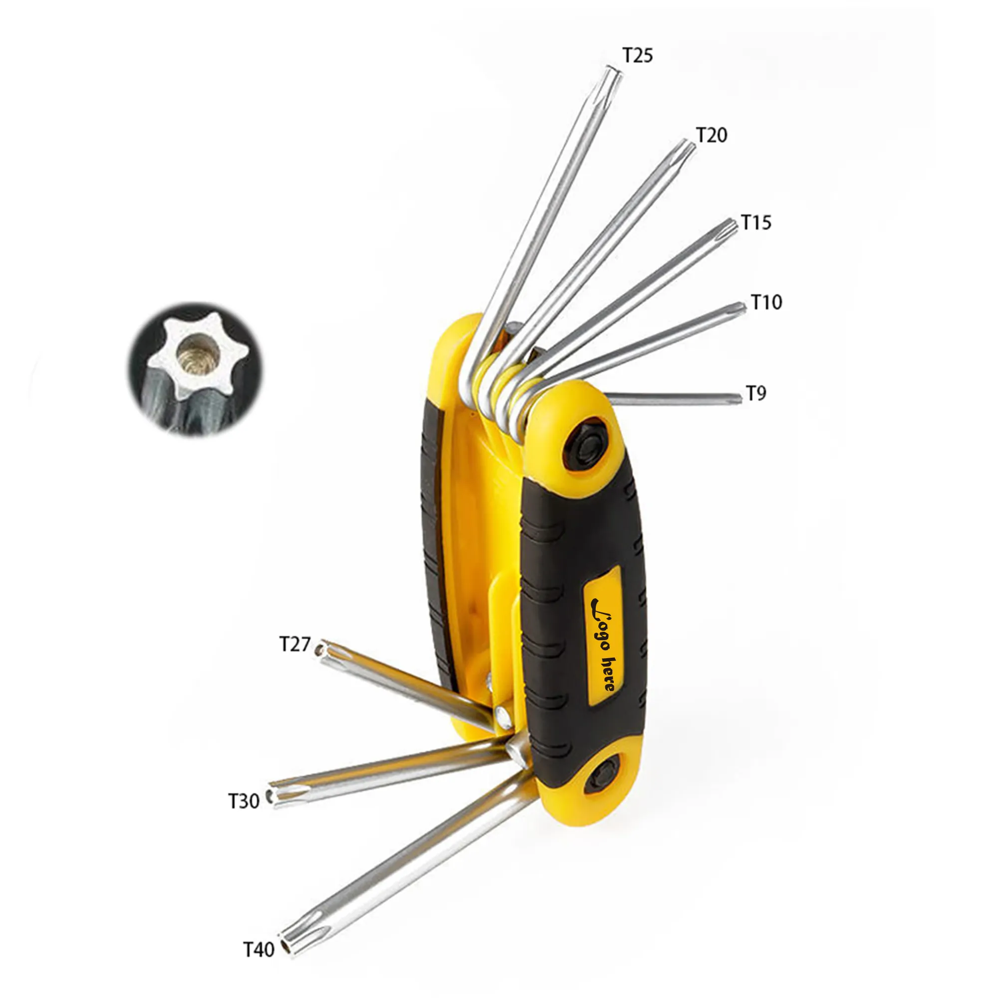 Foldable Bicycle Multitool Multifunctional Repair Tool 2