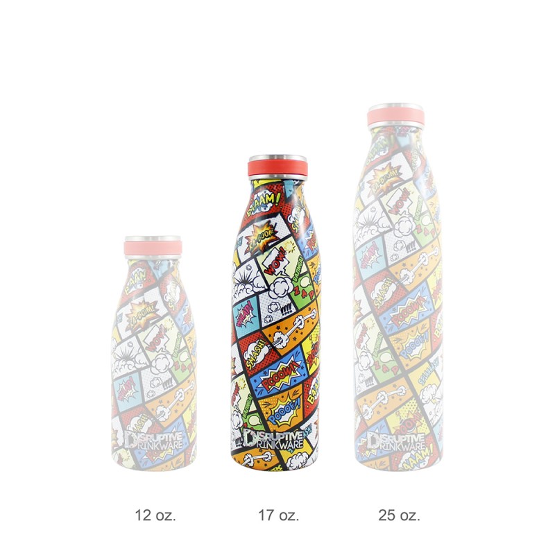 DD Thermal Bottle - Comic 17 oz 2