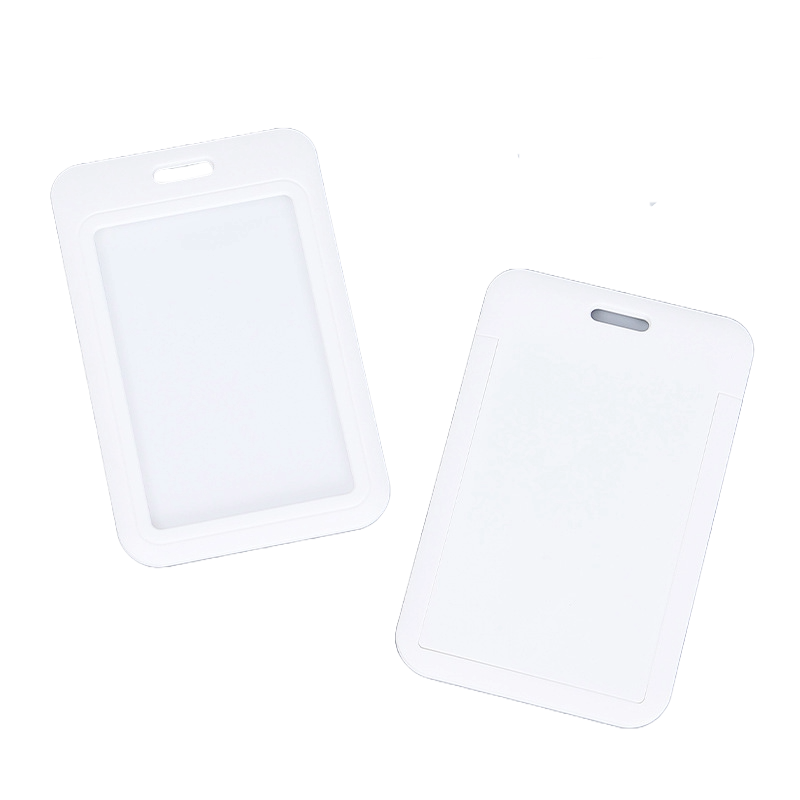 Sliding Plastic ID Card Holder 14