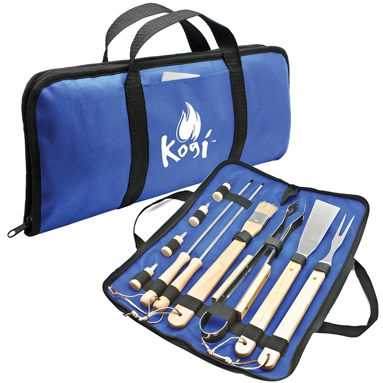 11 pc BBQ Tool Set 3