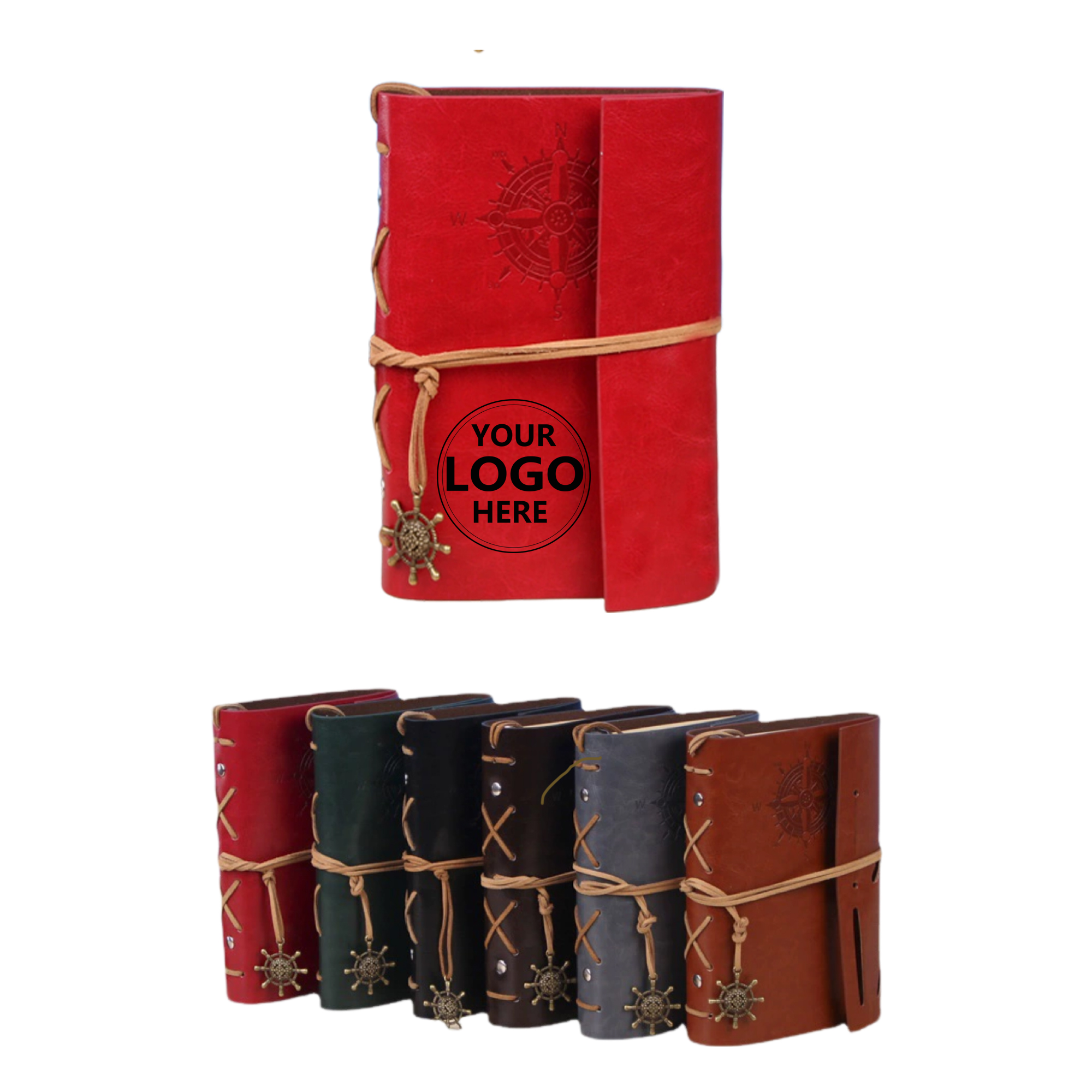 DIY Vintage Leather Notebook 3