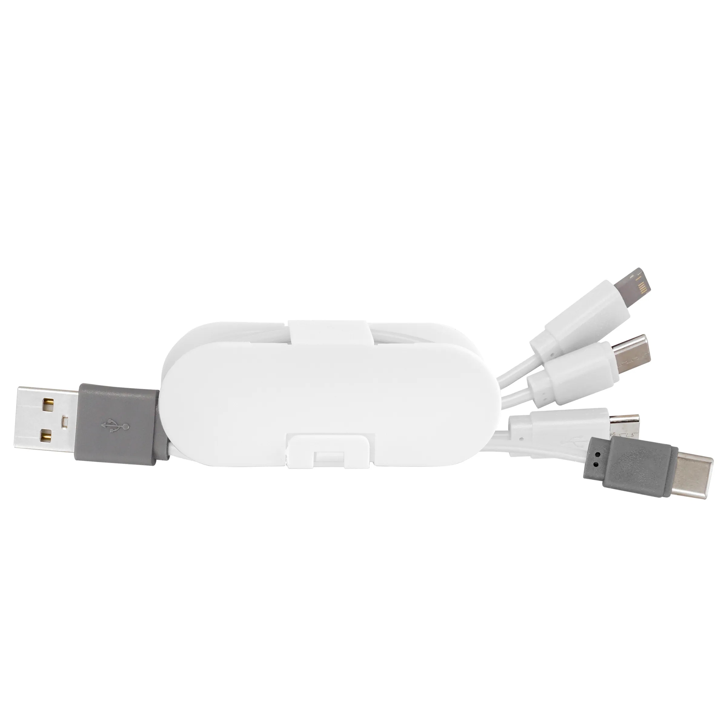 Dual Input Cable Wrap Phone Stand 21