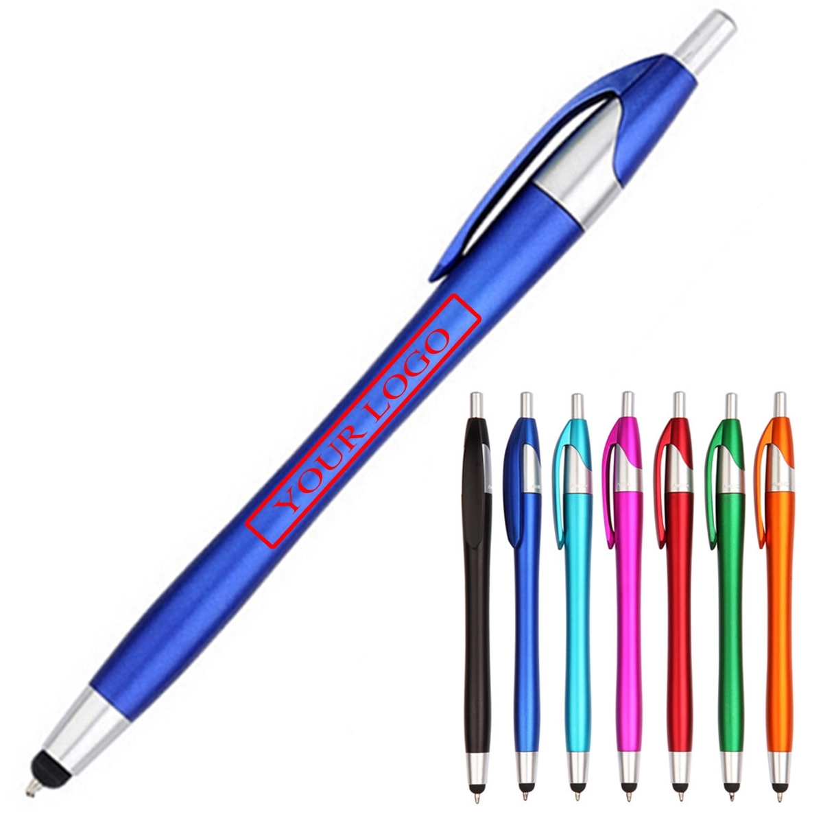 Touch Screen Ballpoint Pen With Stylus 4