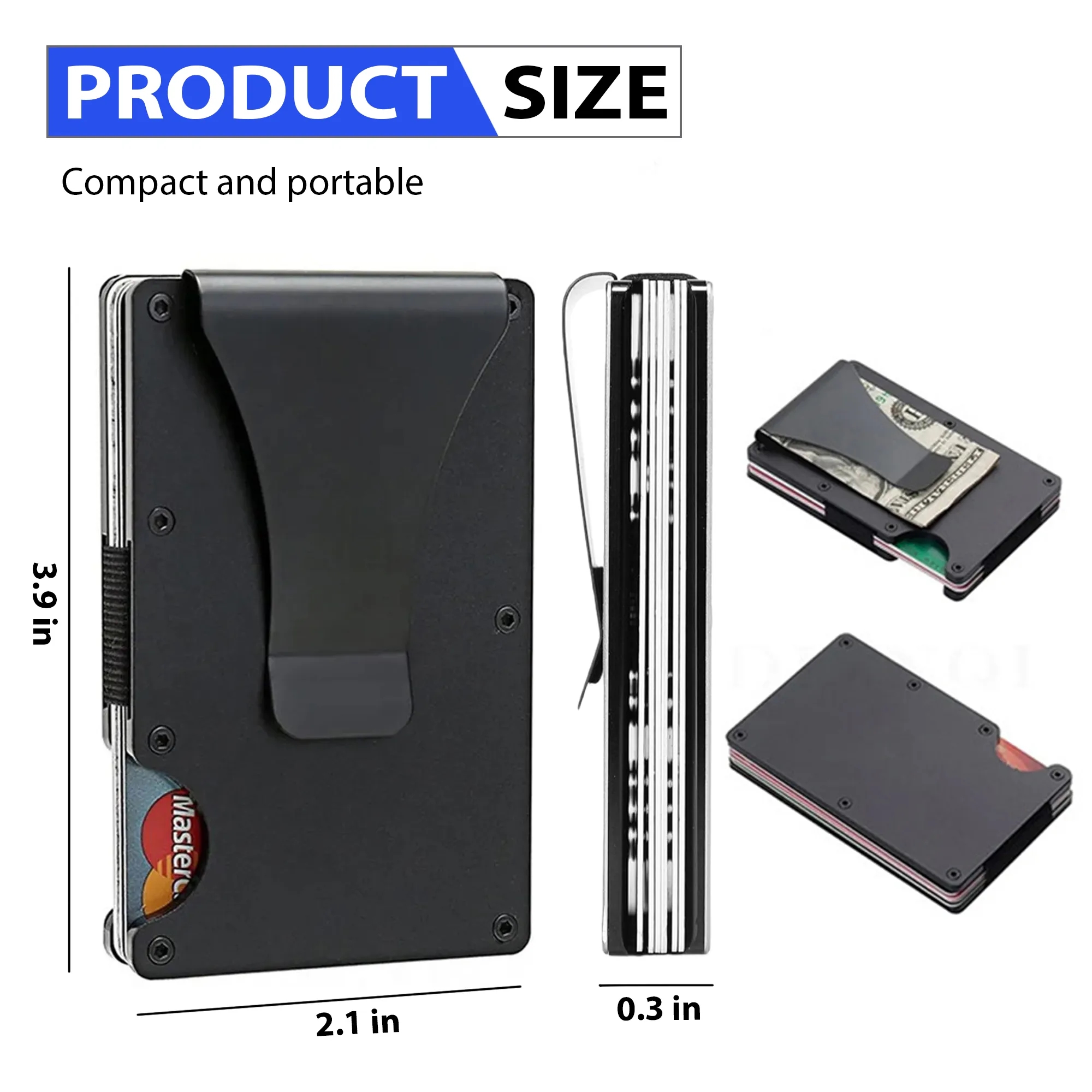 Aluminum RFID Blocker Card Holder 5