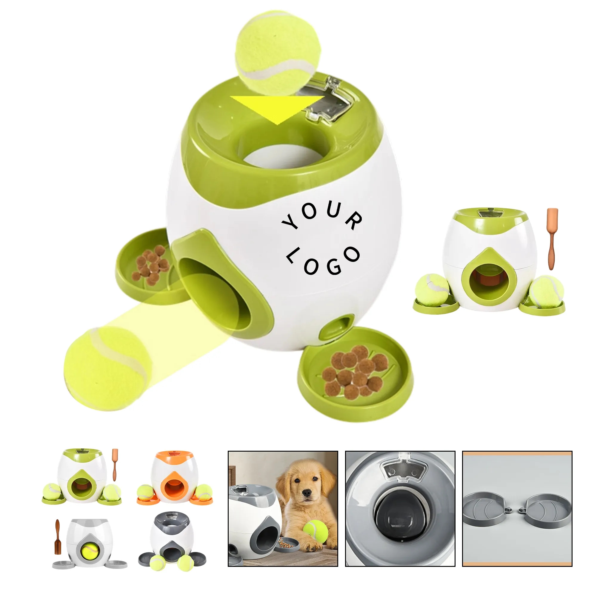 Automatic Pet Ball Launcher 3