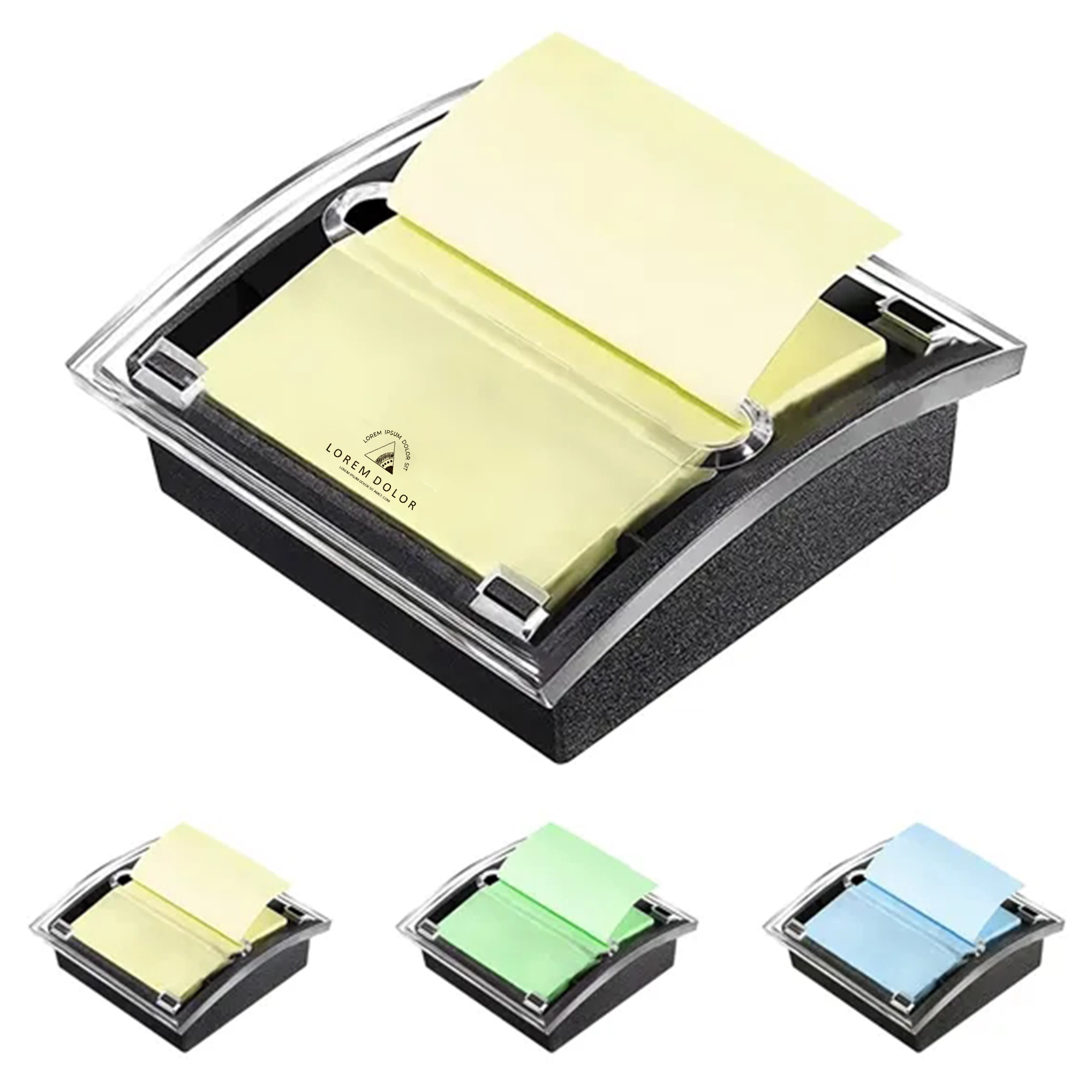 Pop-Up Memo Note Dispenser Holder 2