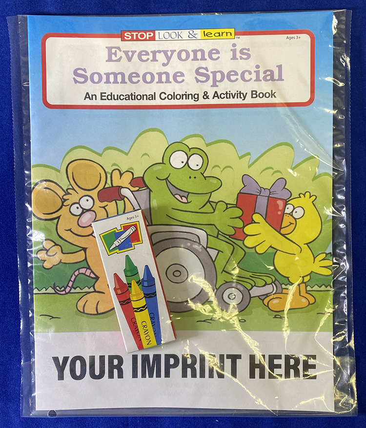 COLORING SET - Everyone is Someone Special Coloring Book Fun Pack 3