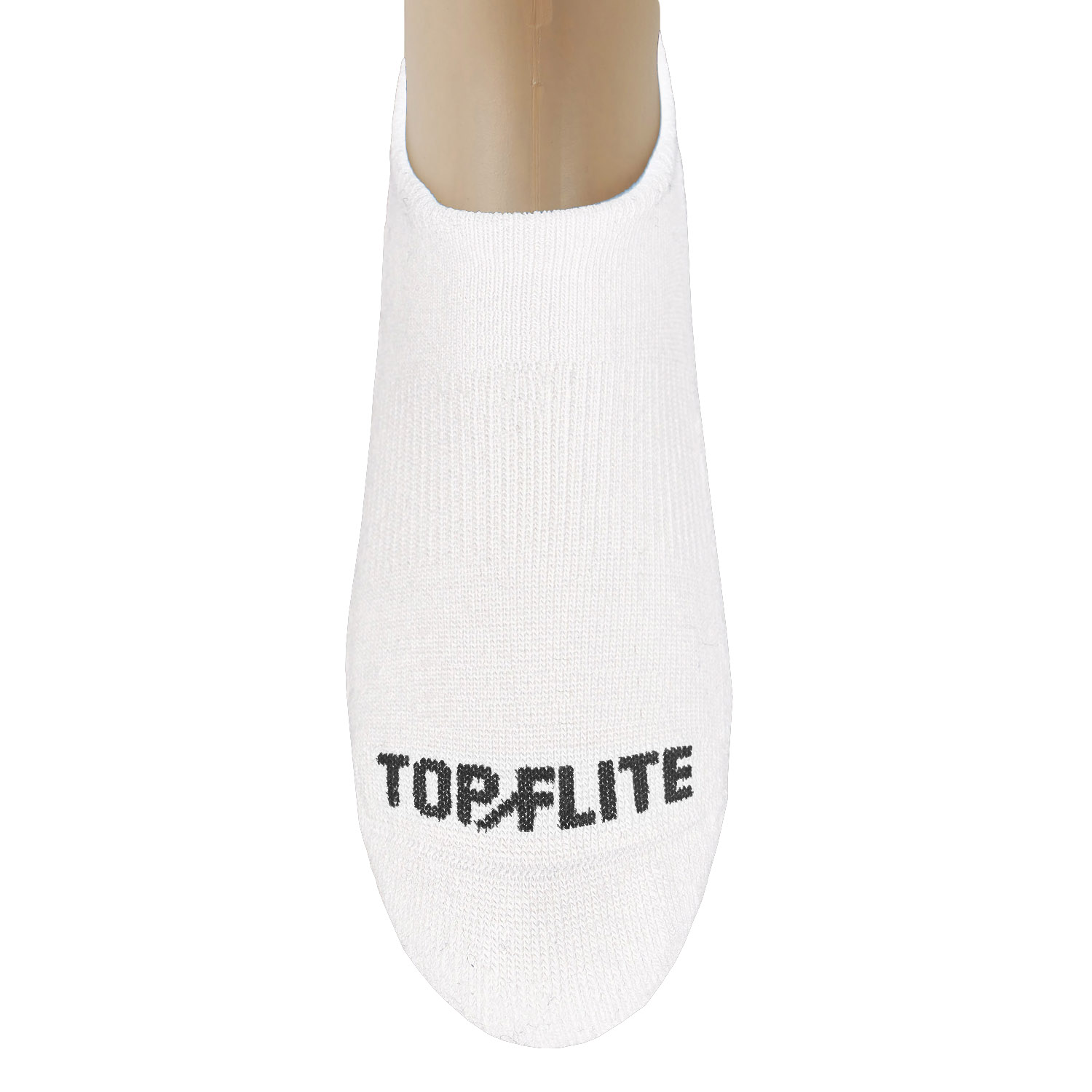 Top Flite Men's No Show Cushion Runners Socks 5