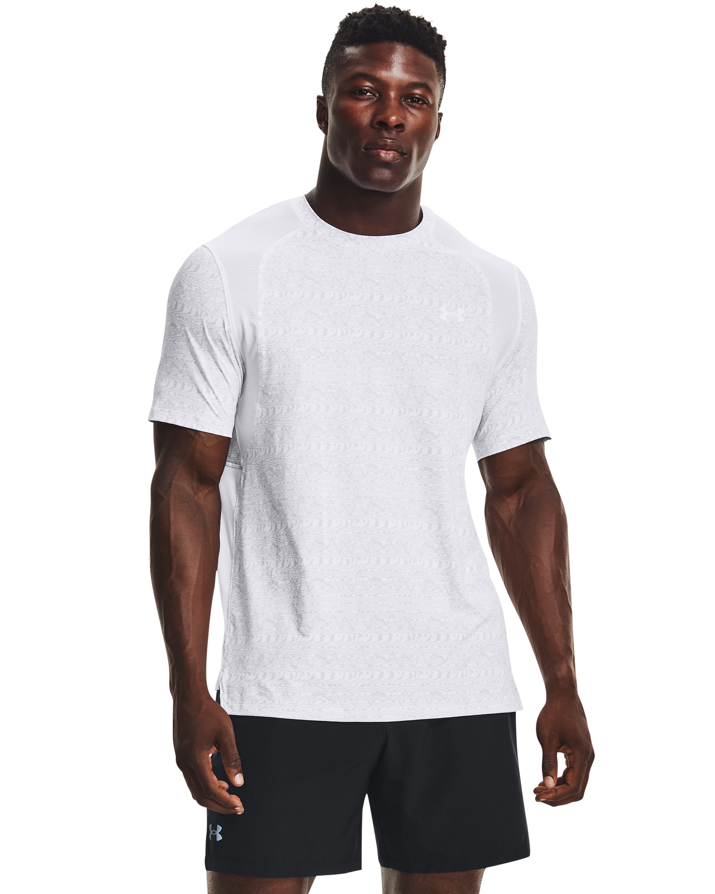 UA Iso-Chill Run 200 Print Men's Short Sleeve 4