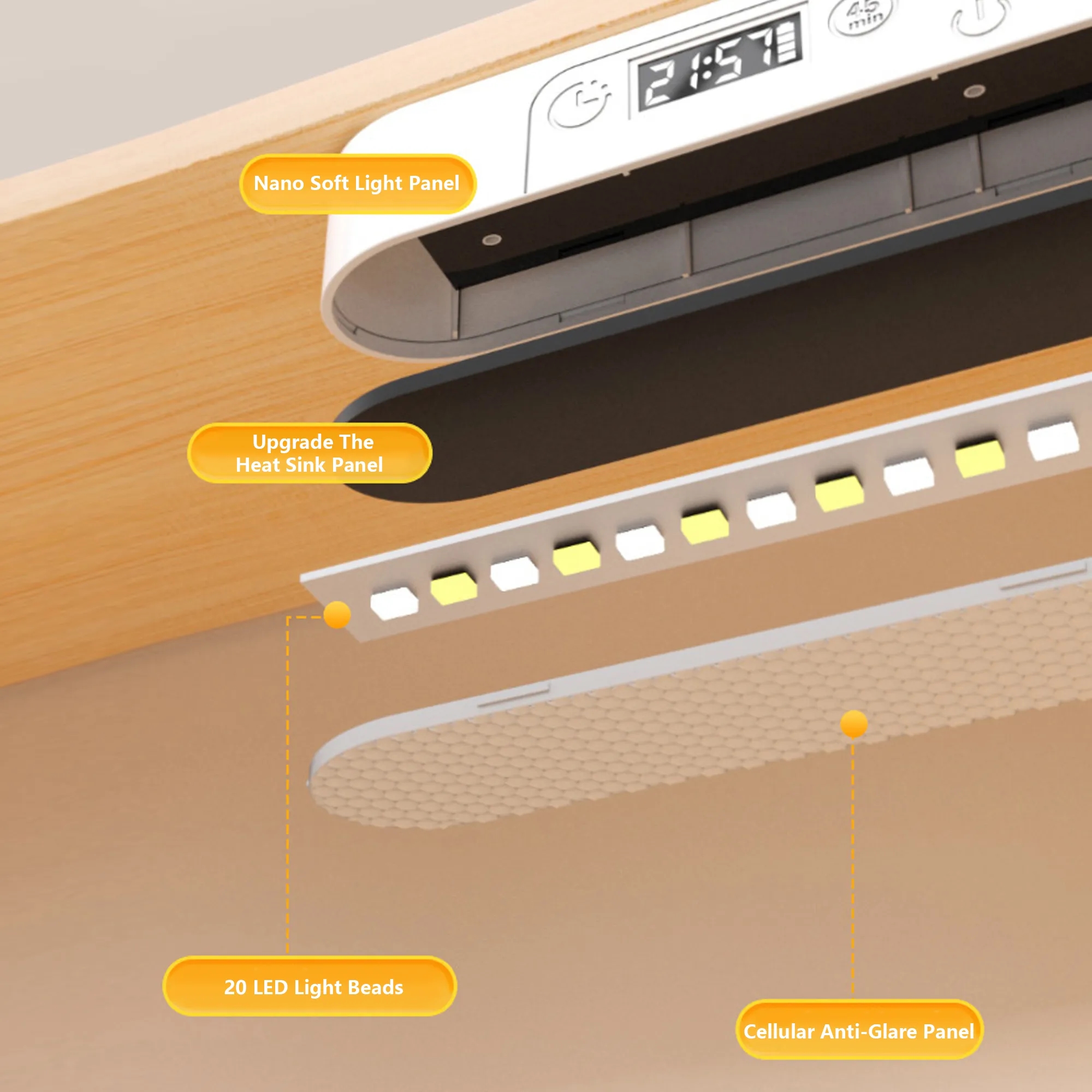 Magnetic LED Eye-Care Lamp 11