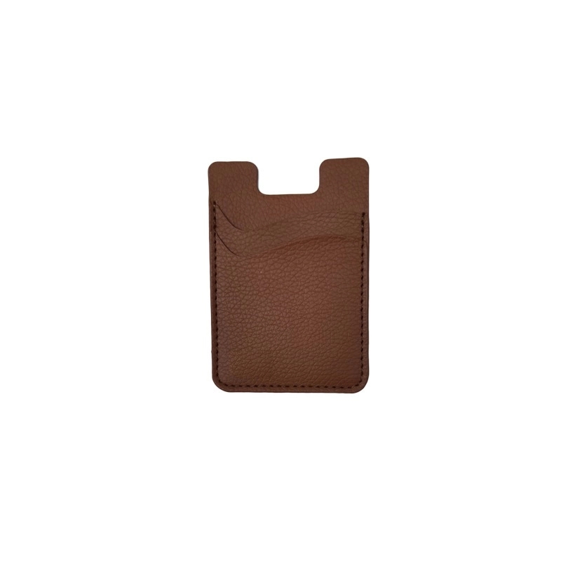 Dual Pocket Silicone Cell Phone Wallet 2