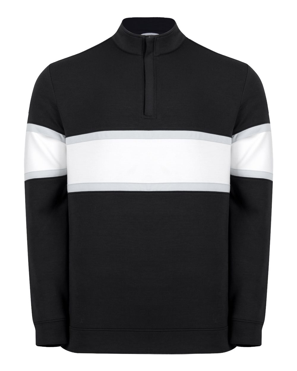Men's Owen Quarter-Zip Colorblock Pullover - SWOQ500, custom hoodie or sweatshirt with logo imprint 3