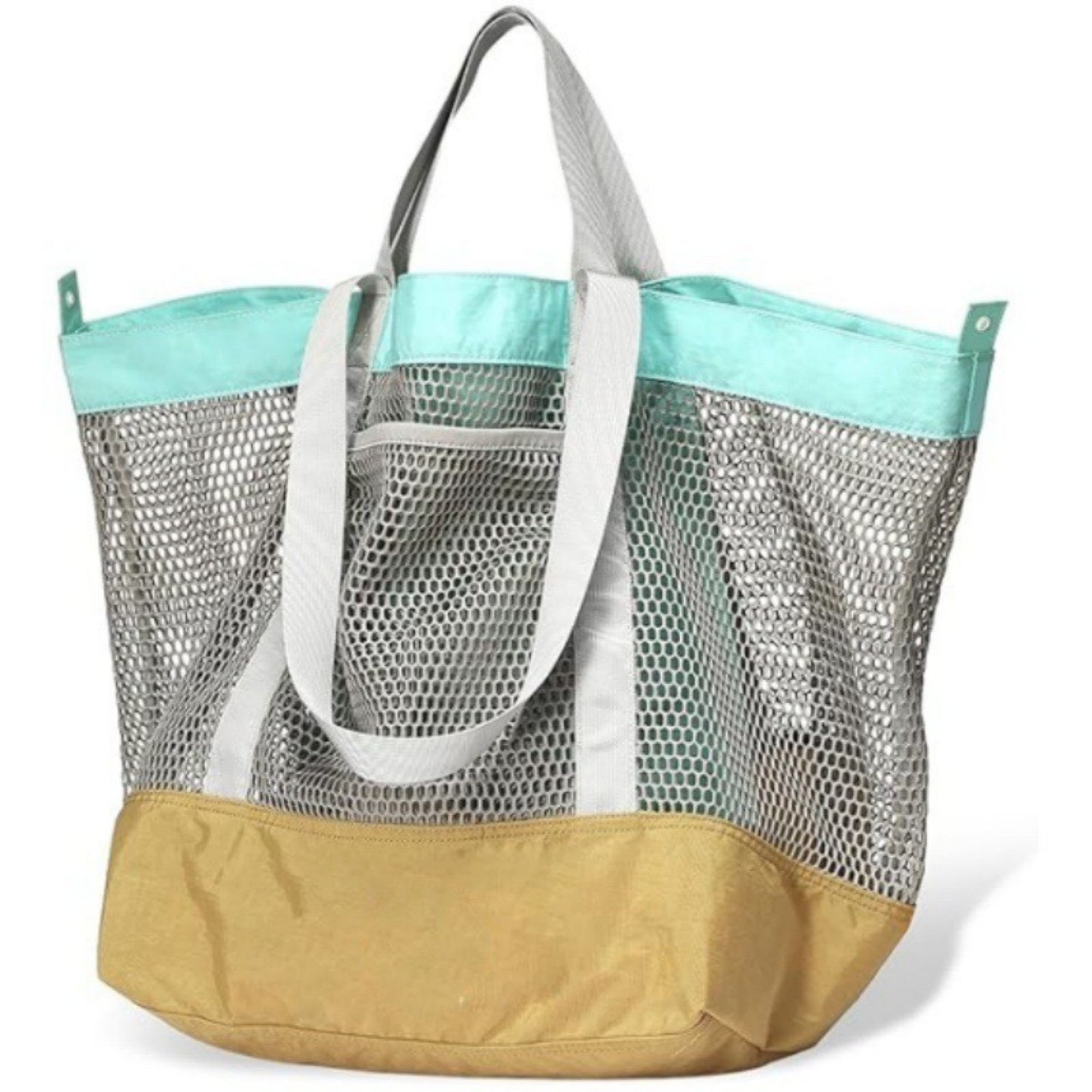 Large Mesh Beach Bag, custom tote bag with logo imprint 7