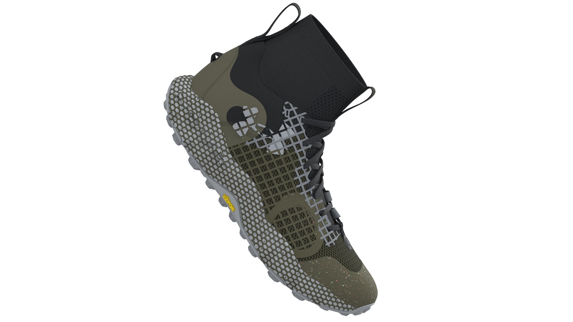 Men's UA HOVR Ridge Trek Trail Running Shoes 7