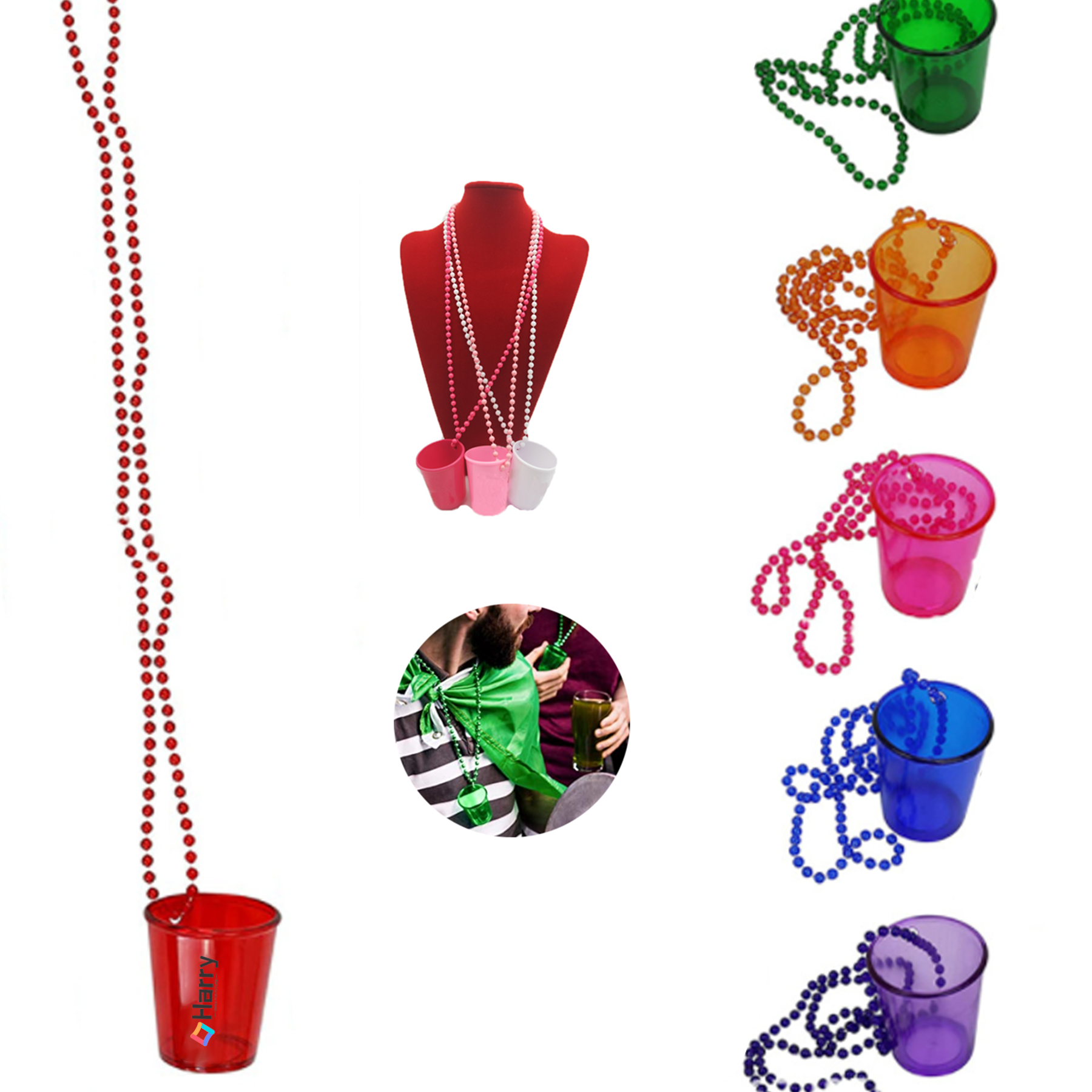 Necklace w/Shot Glass 2
