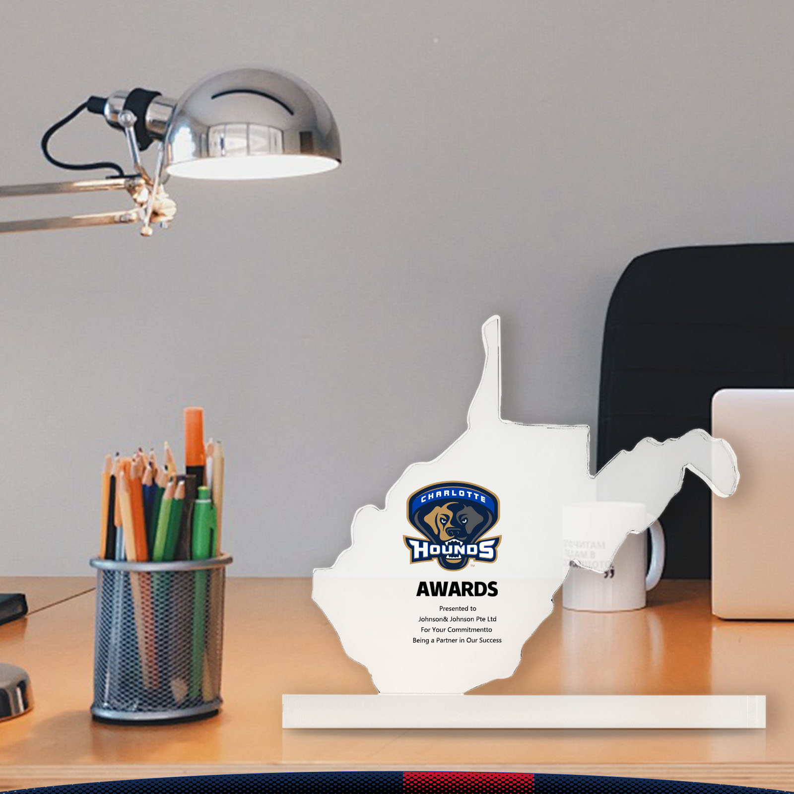 Jaxle West Virginia Crystal Award 2