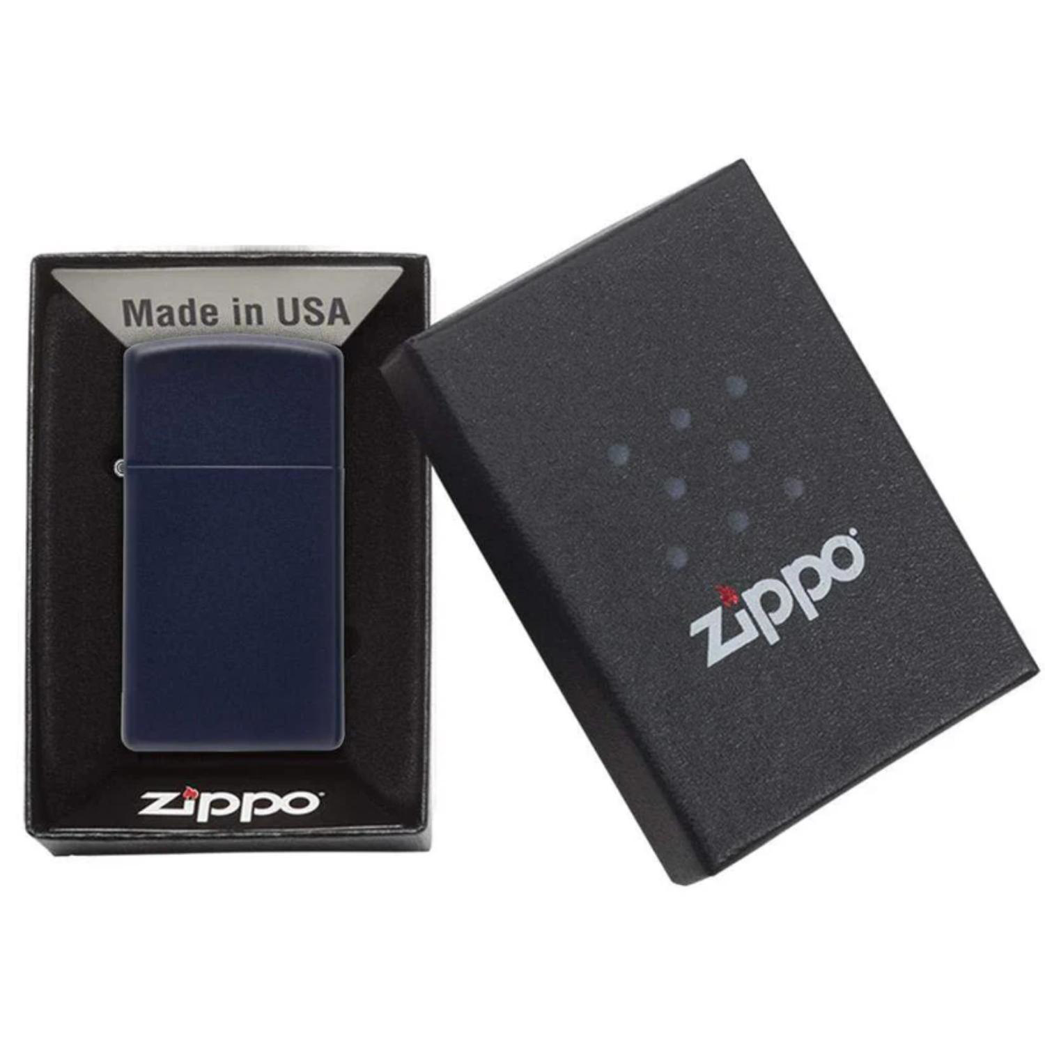 Zippo® USA-Made Slim Matte Color Windproof Lighter 2