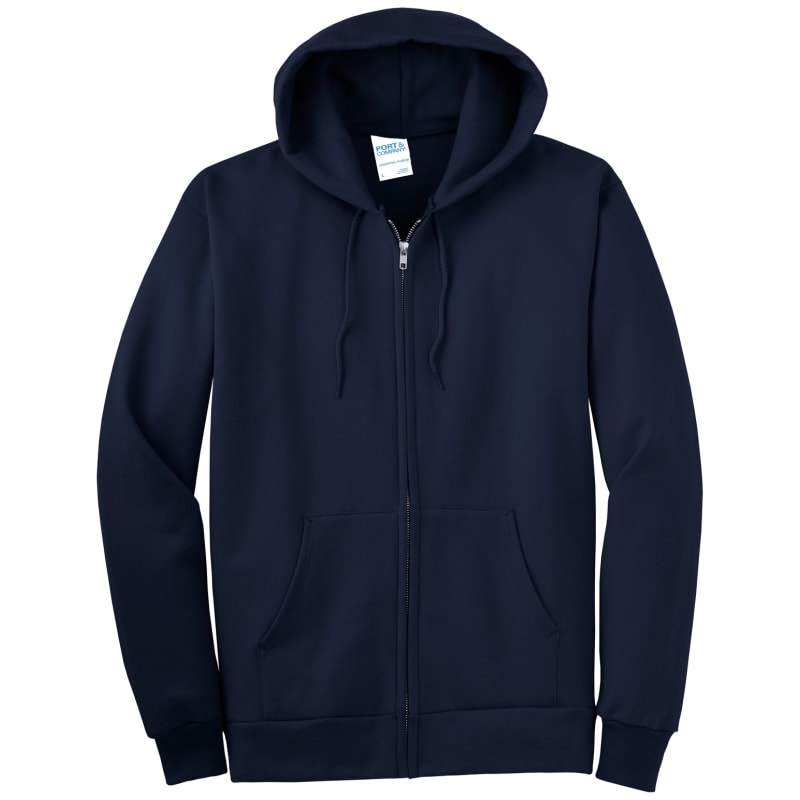 Port & Company Essential Fleece Full-Zip Hooded Sweatshirt., custom hoodie or sweatshirt with logo imprint 19