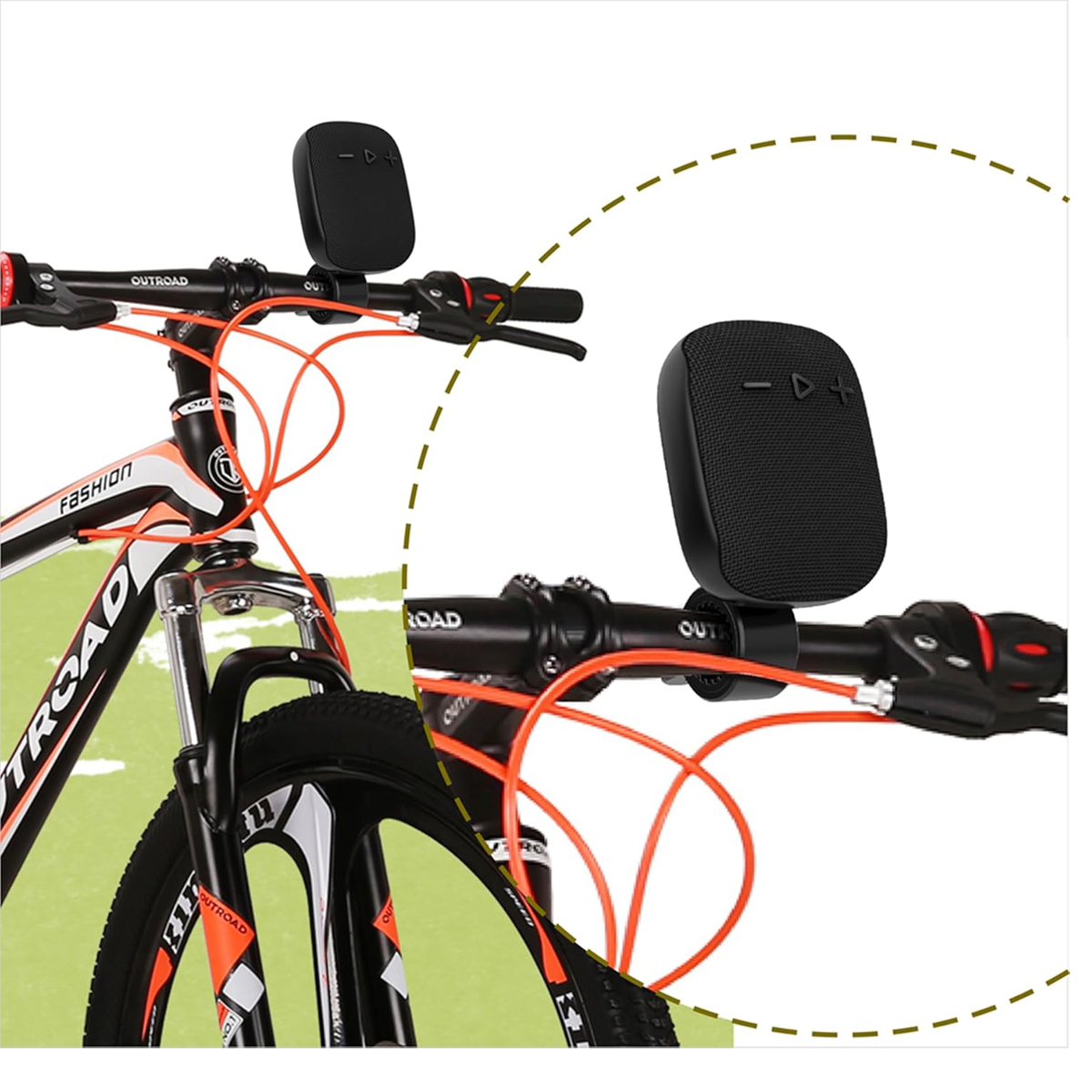 Portable Wireless Bike Speaker 2