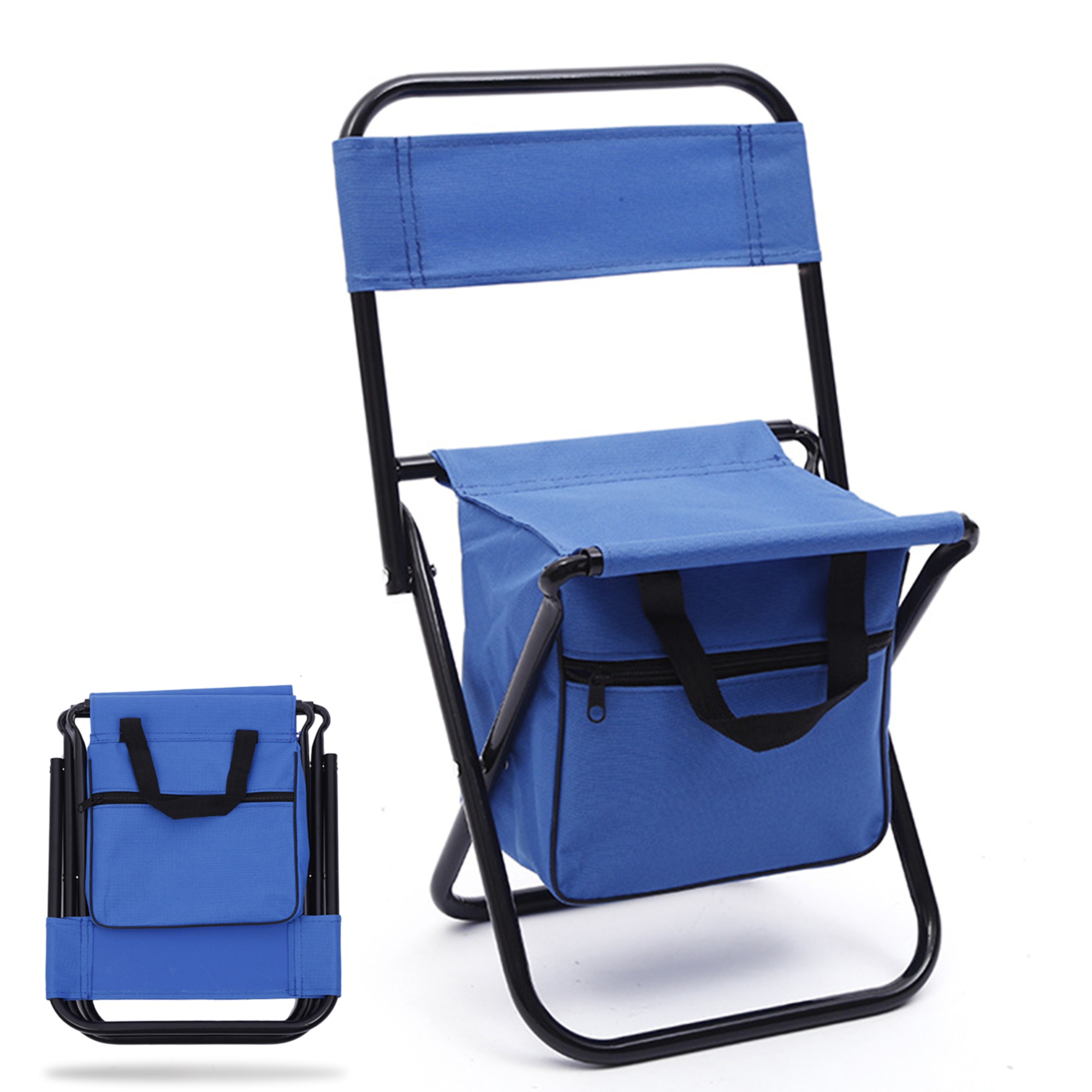 Portable 2-in-1 Folding Cooler Chair 3