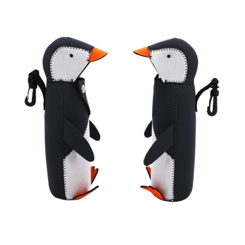 Neoprene Penguin Shape Bottle Coolie, custom koozie with logo imprint 7