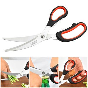 Curve Scissors With Bottle Opener Stainless Steel 24