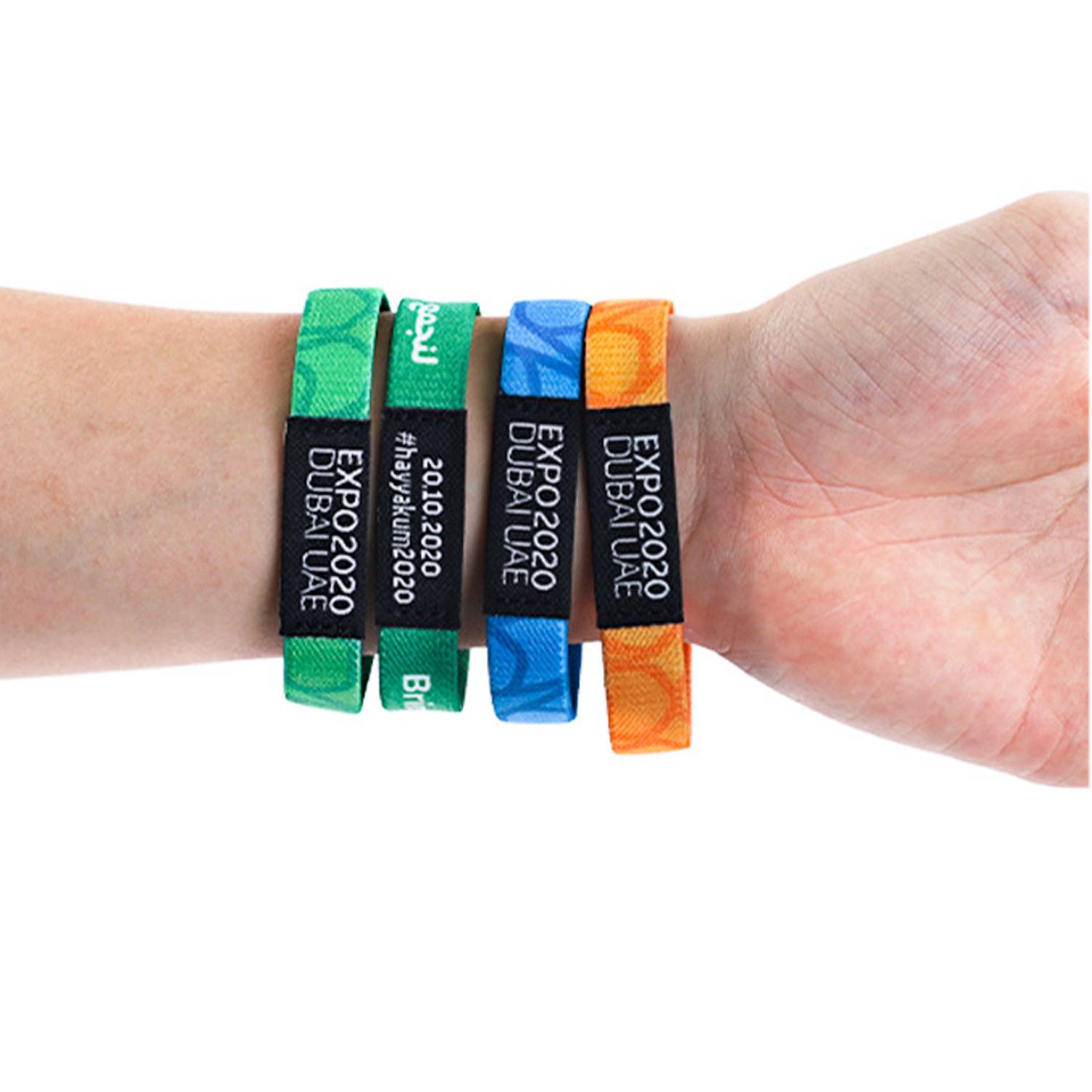 Custom Elastic Wristband Heat Transfer 3