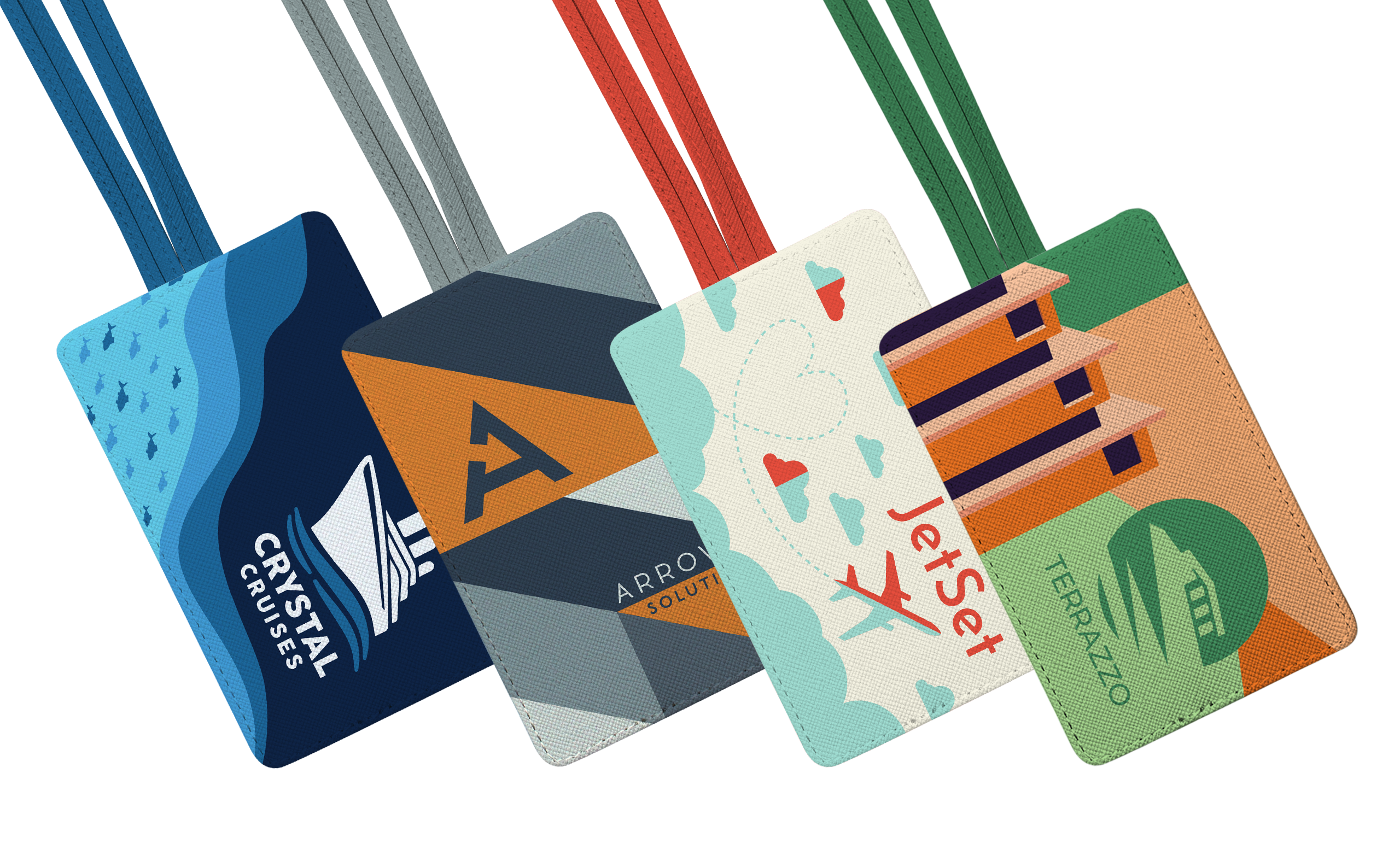 LVL Vegan Leather Luggage Tag