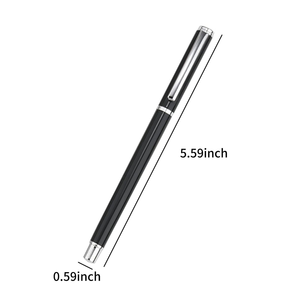 Durable Metal Gel Pen With 0.5mm Tip 3