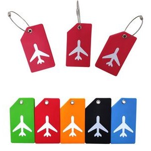 Airplane Silicone Luggage Tags 2