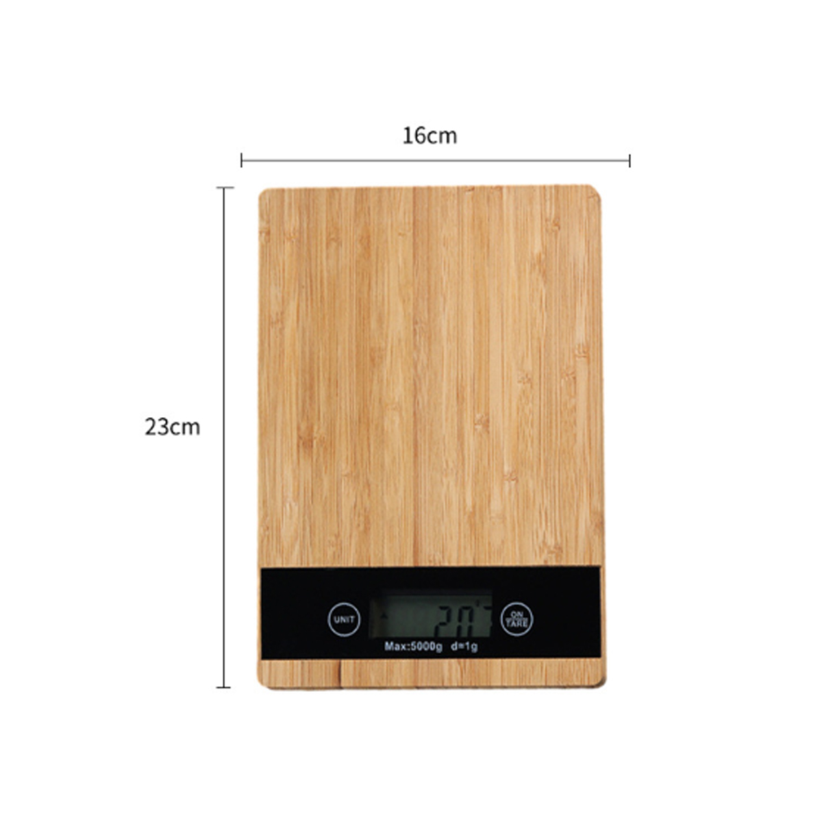 Bamboo Digital Kitchen Scale 1