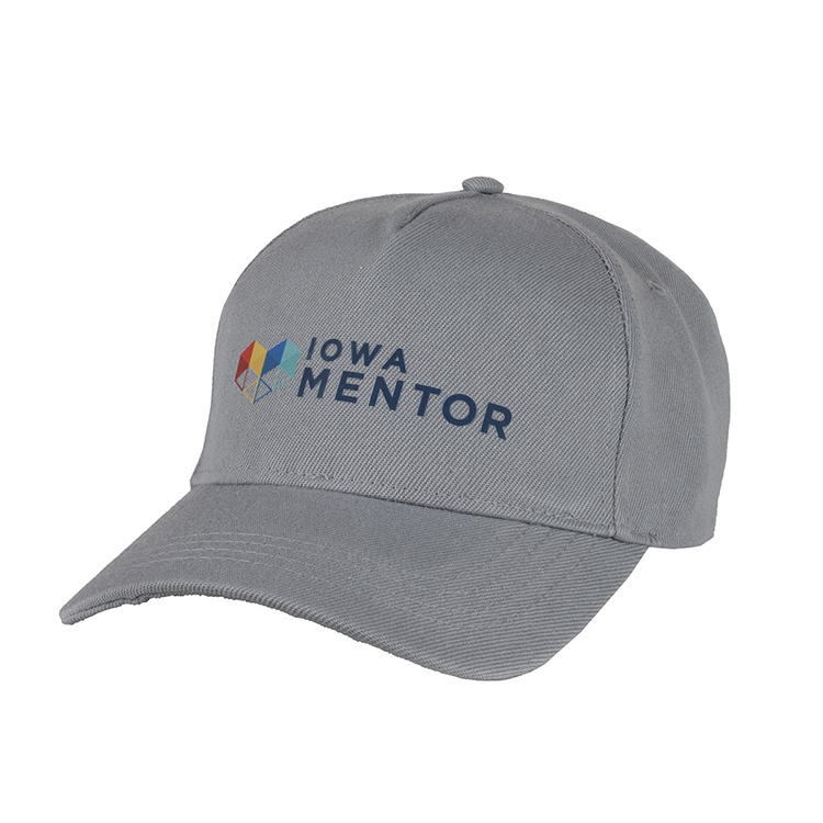 "BELLBROOK" 5-Panel Baseball Hat with Plastic Snap Adjuster 25