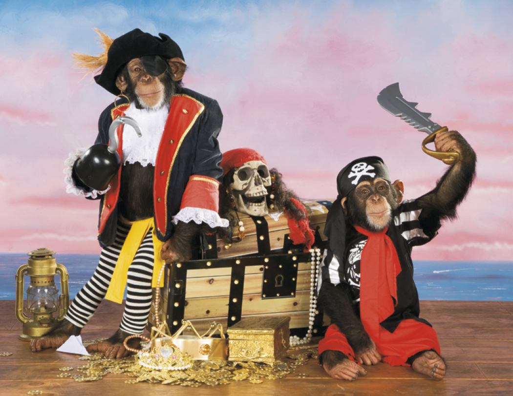Good Value™ Monkey Mischief - Stapled Calendar 32