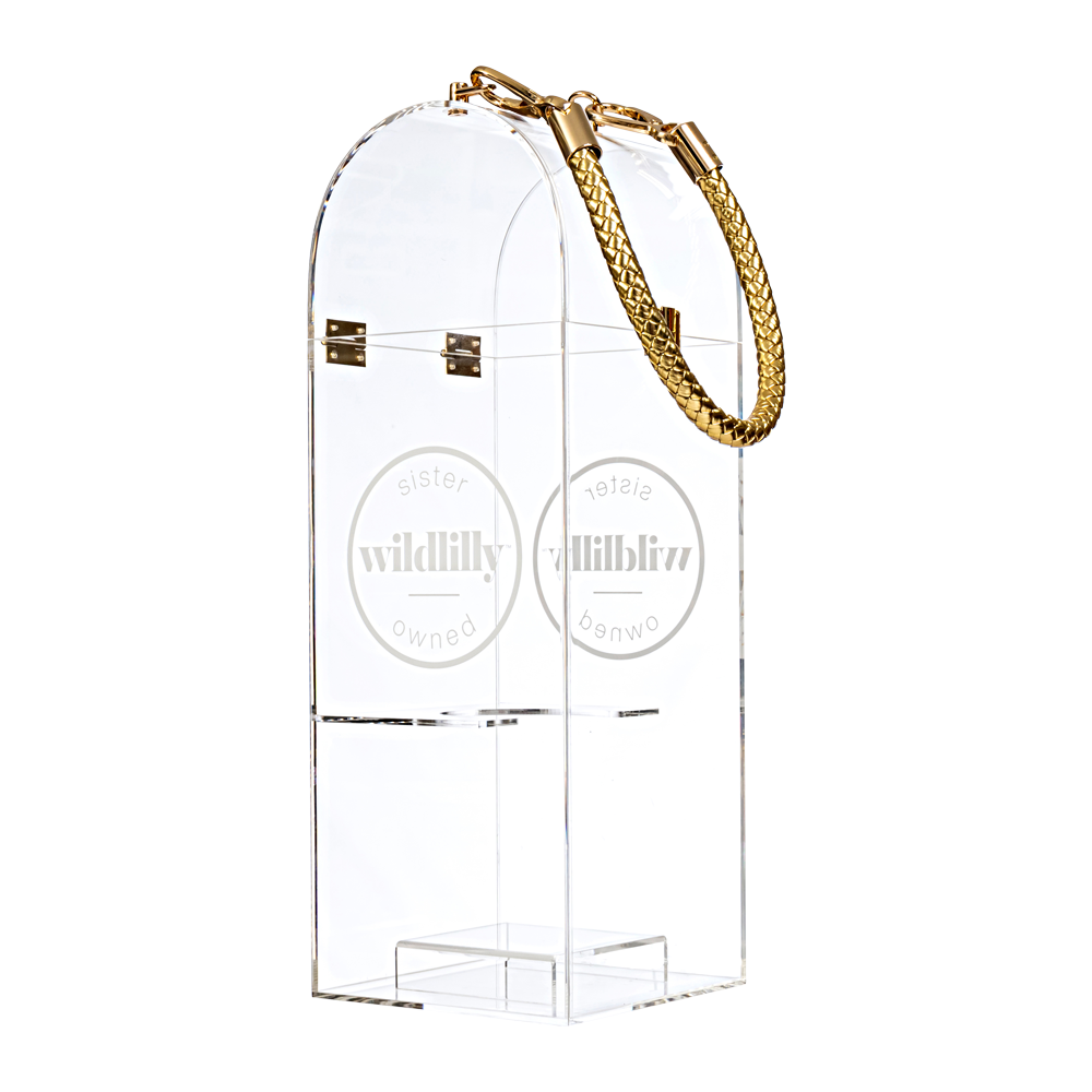 Acrylic Wine Case Purse 2