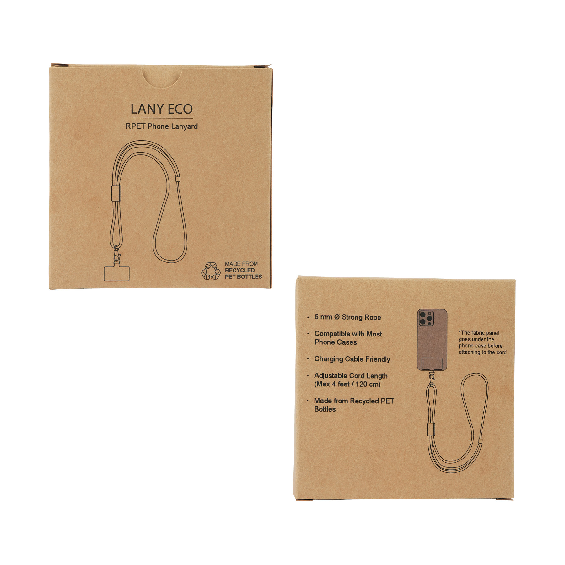 Lany Adjustable RPET Phone Lanyard 35