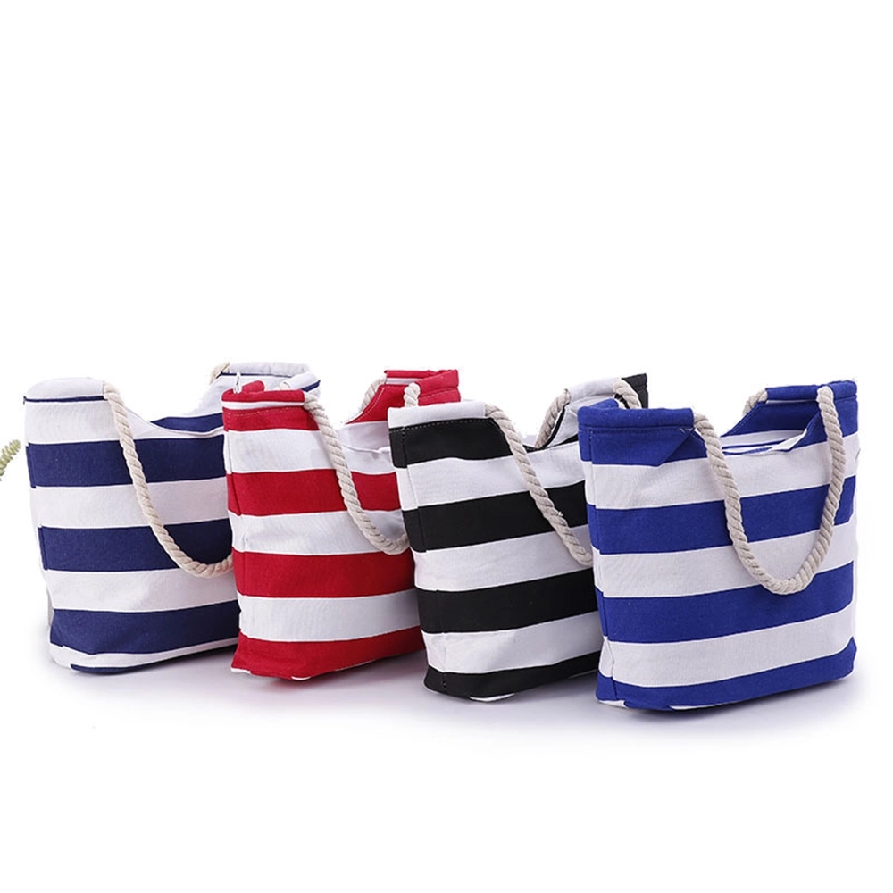 Handle Handbag Tote Beach Bag, custom tote bag with logo imprint 4