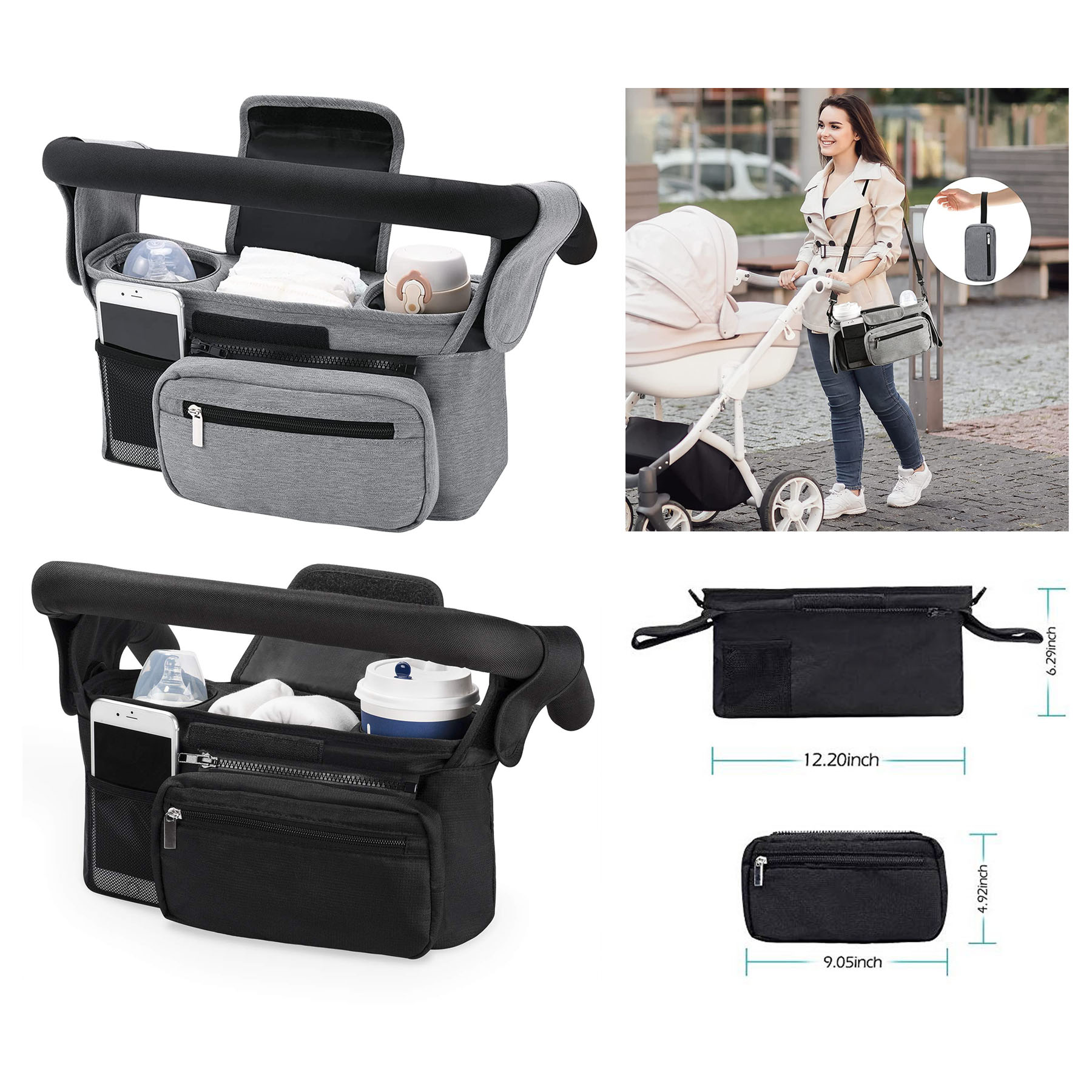 Universal Baby Stroller Organizer