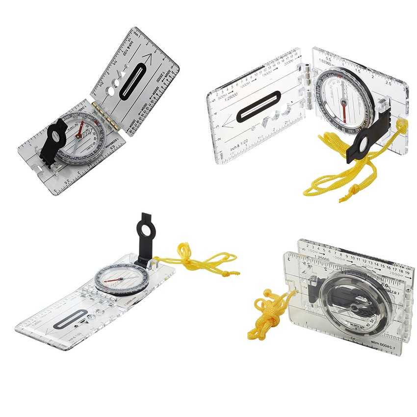 Acrylic Outdoor Self Driving Directional Transparent Map Measurement Luminous Compass 3