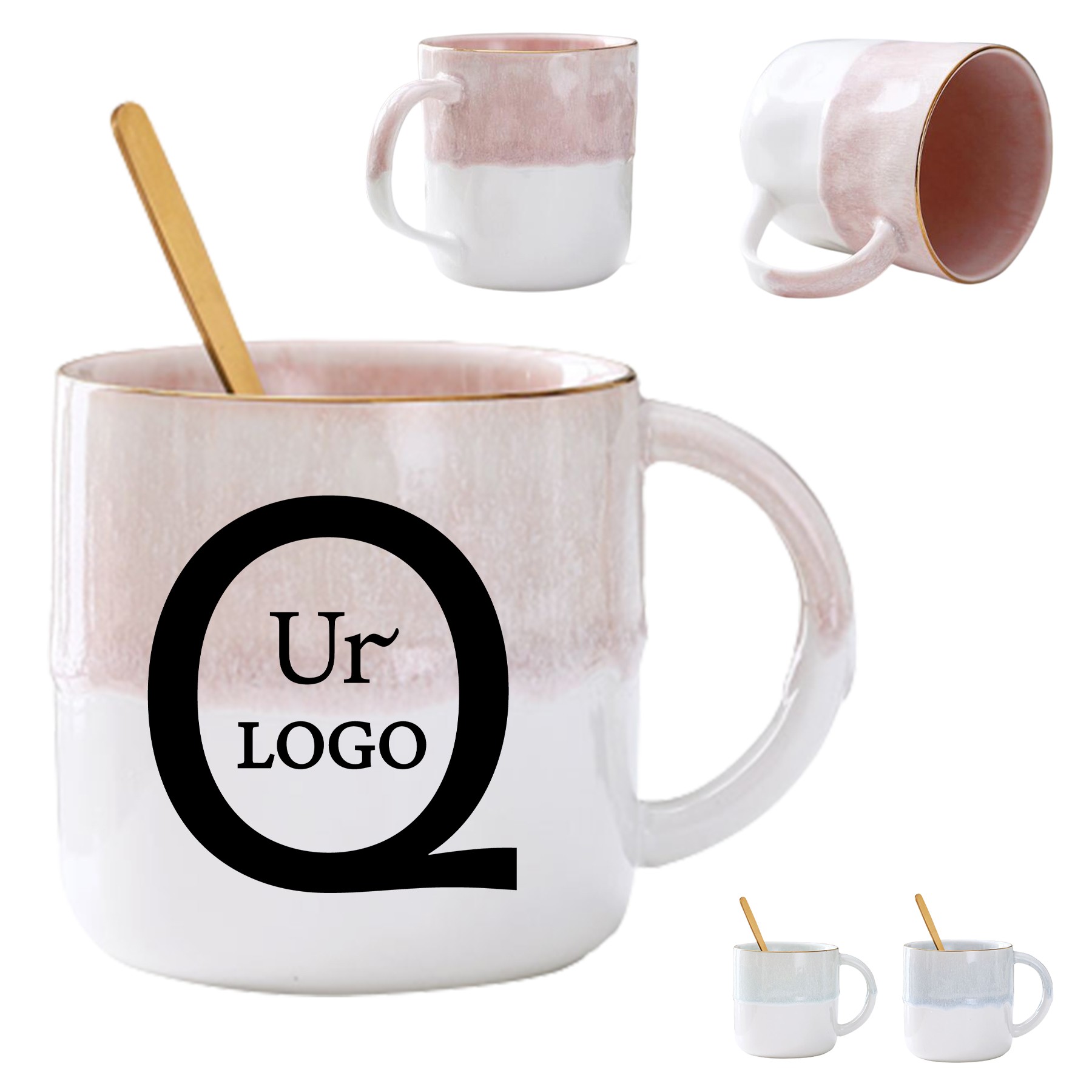 Two-Color Ceramic Mug