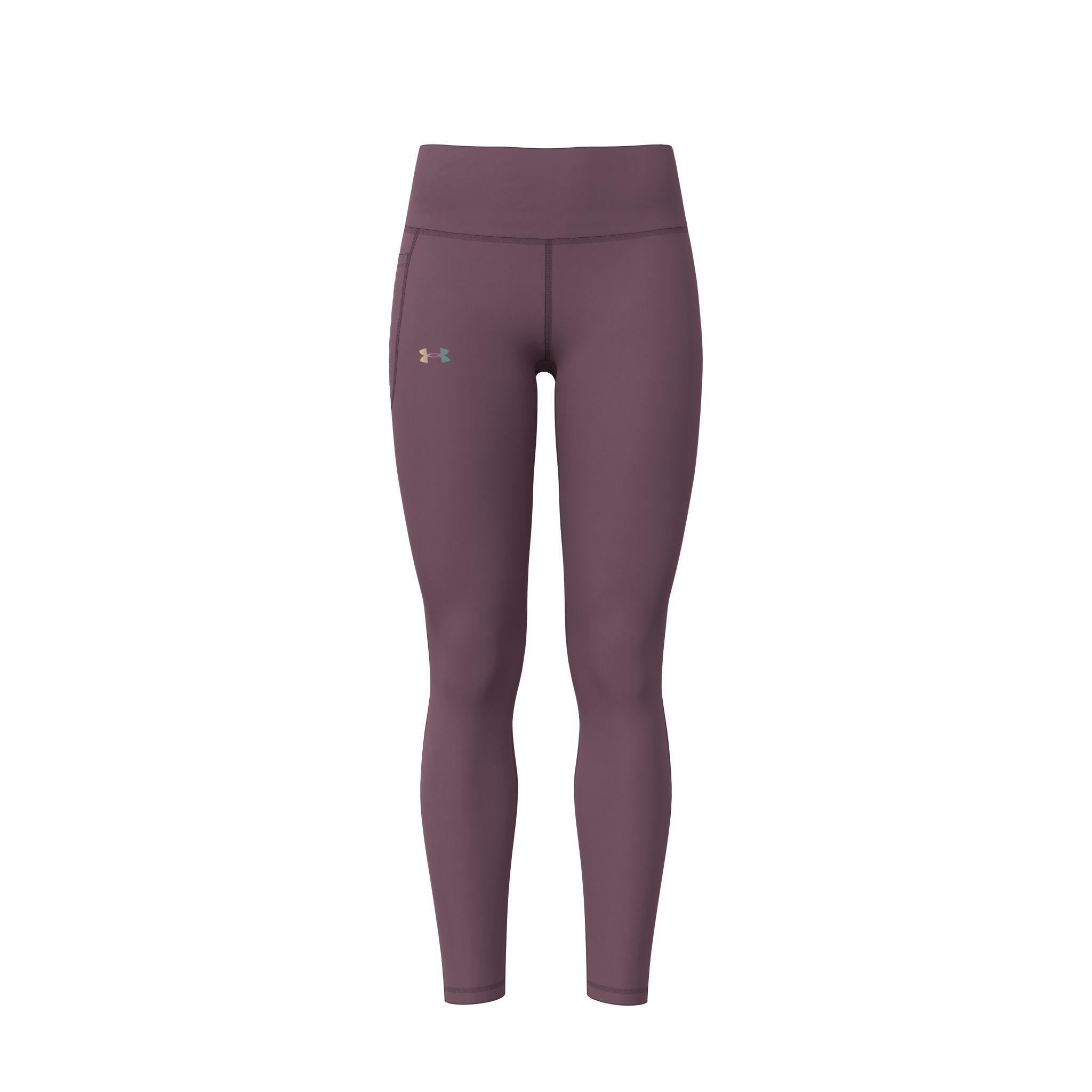 Women's UA RUSH ColdGear No-Slip Waistband Full-Length Leggings 3
