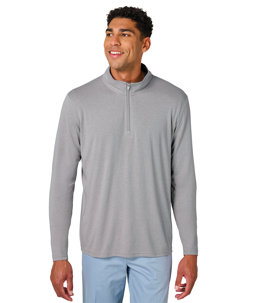 Men's Vista Tri-Blend Quarter Zip 21