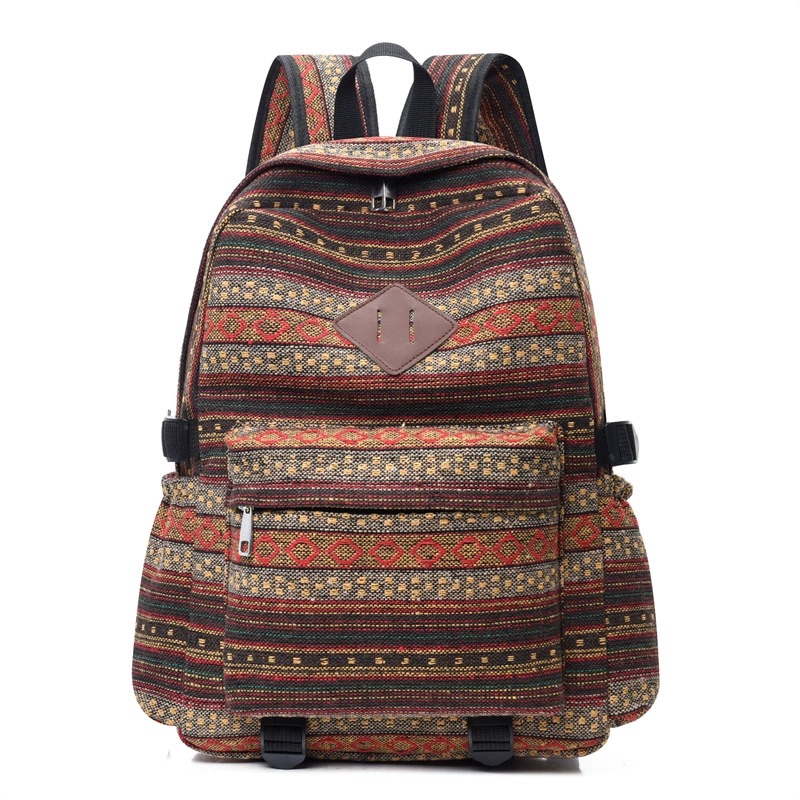 Purse- Boho Style Ethnic Backpack 5
