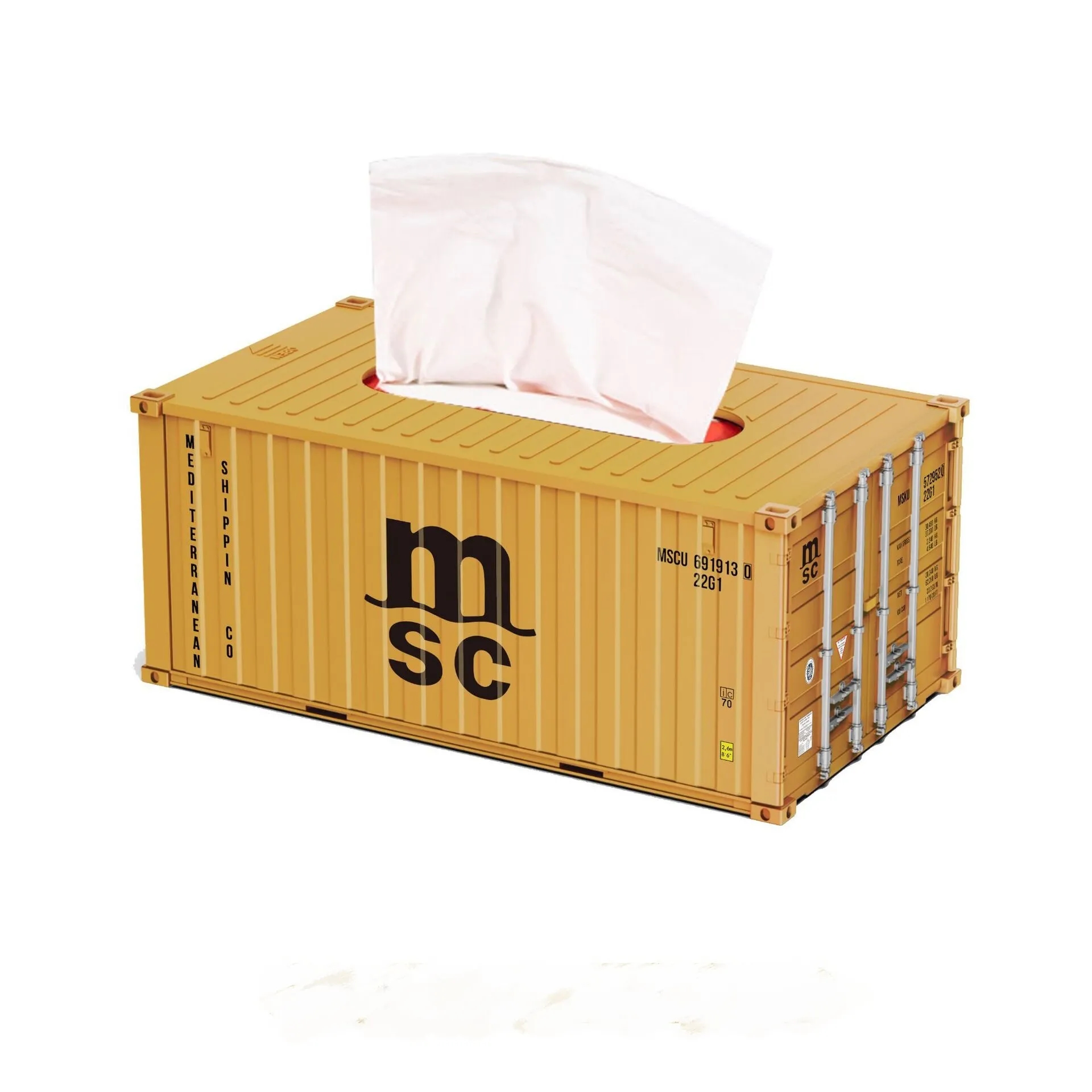 Container model paper box 4