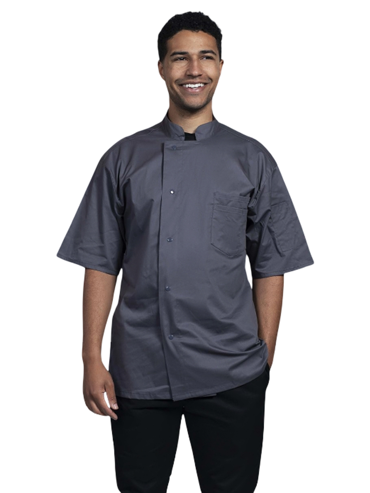 Uncommon Chef - Lycra - Unisex 2-Pocket Venice Chef Coat 1