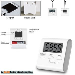 Digital Count Down And Count Up Timer With Kickstand 12