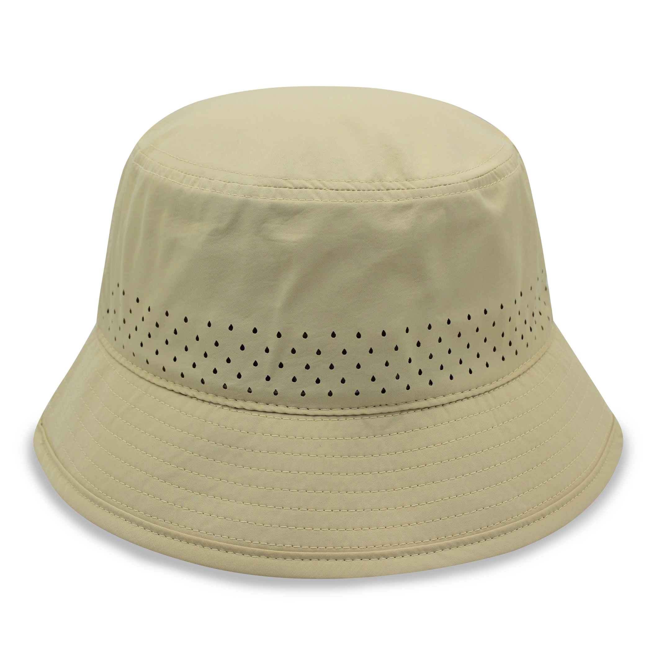 Performance Bucket Hat w/Laser Cut Mesh