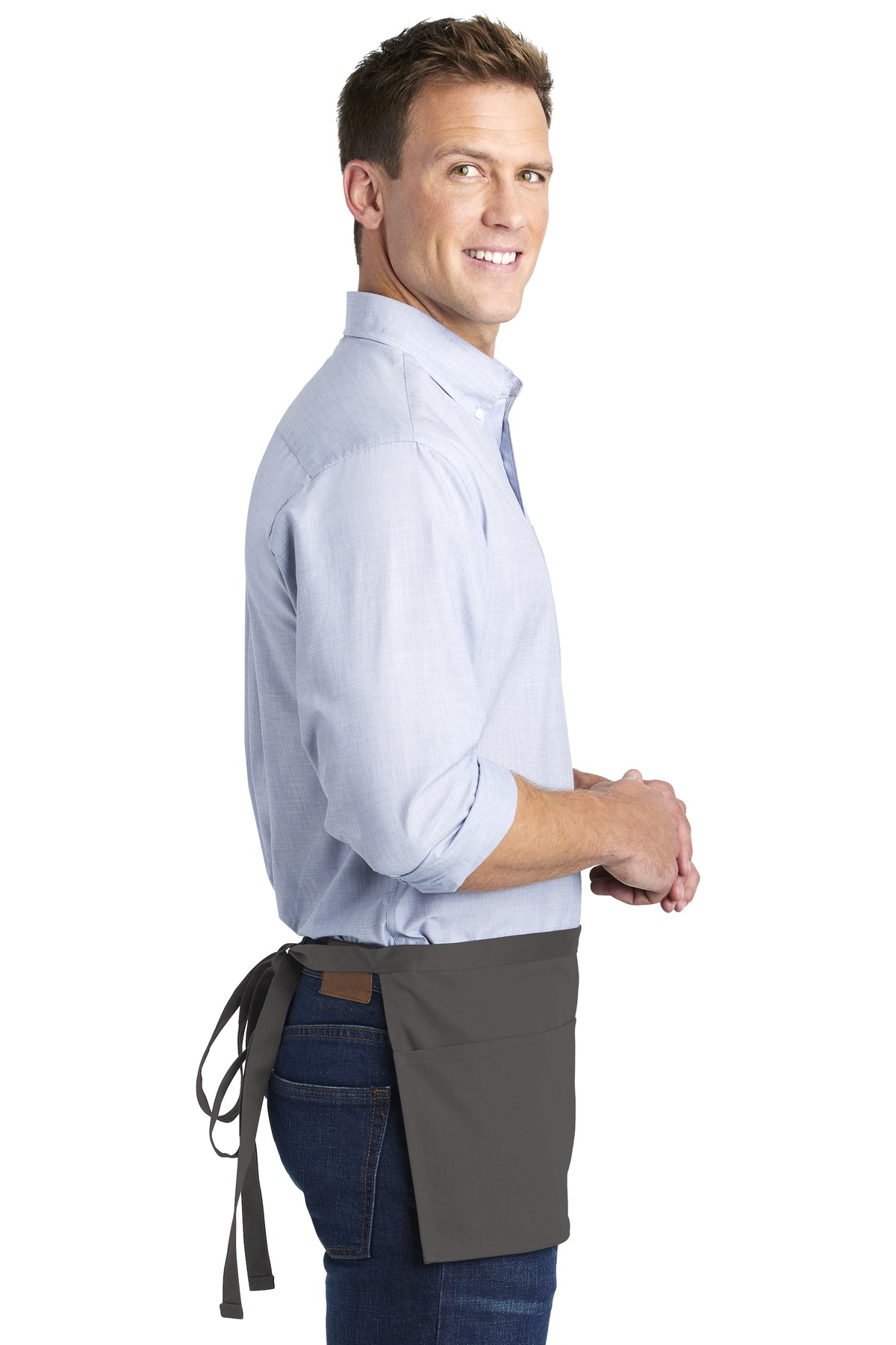 Port Authority Three-Pocket Waist Apron. A602 7