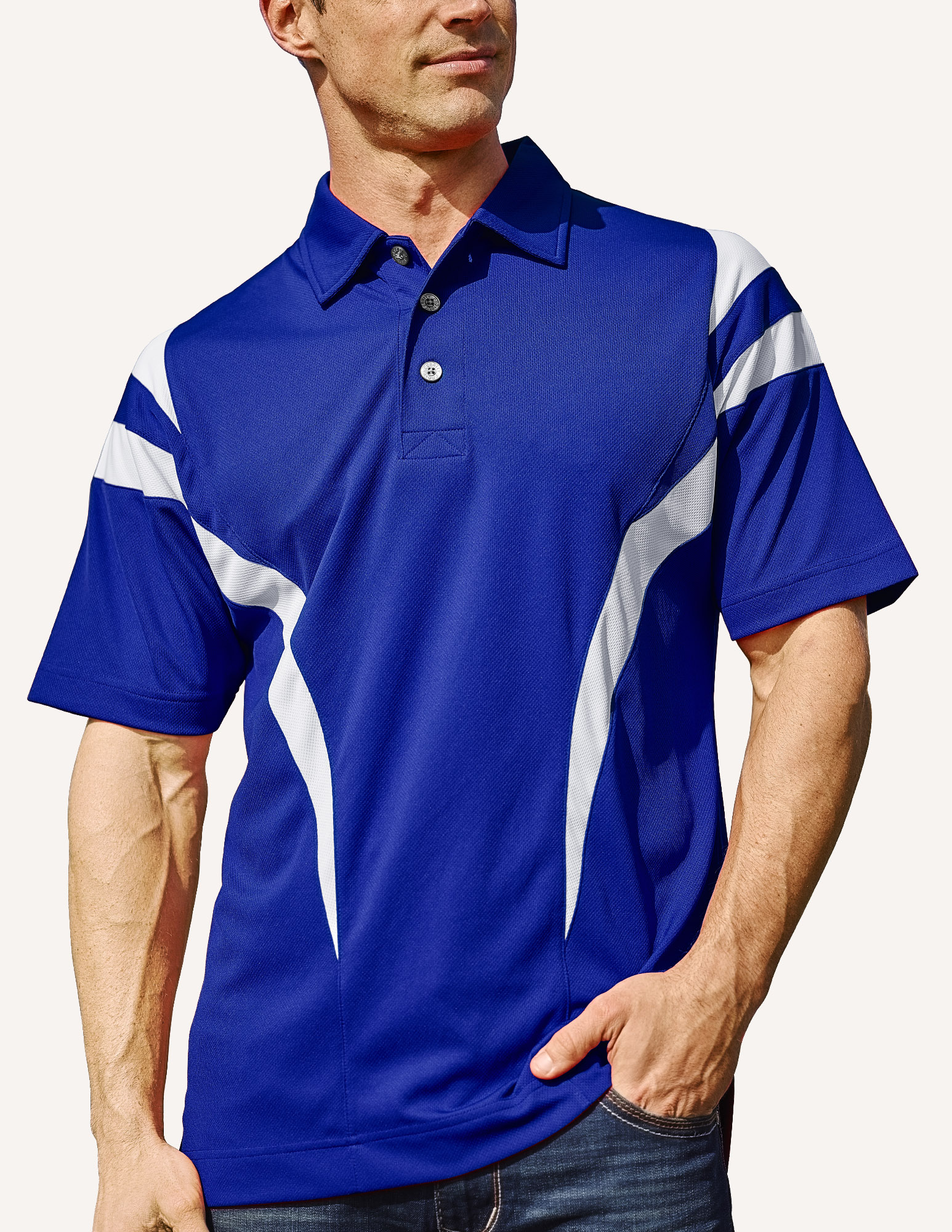 Men's Flame Thrower Polo Shirt 2